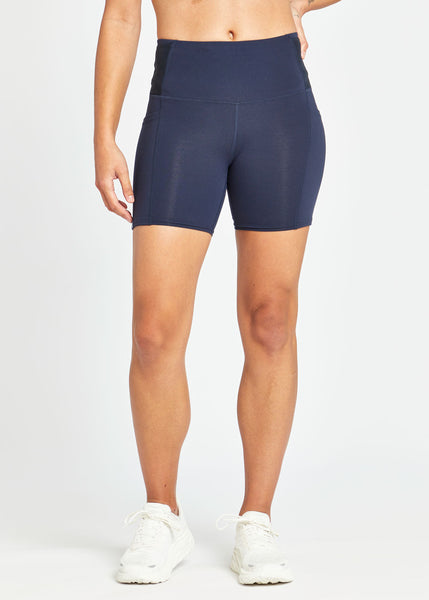 Women's Pocket Jogger Shorts | Ink Blue