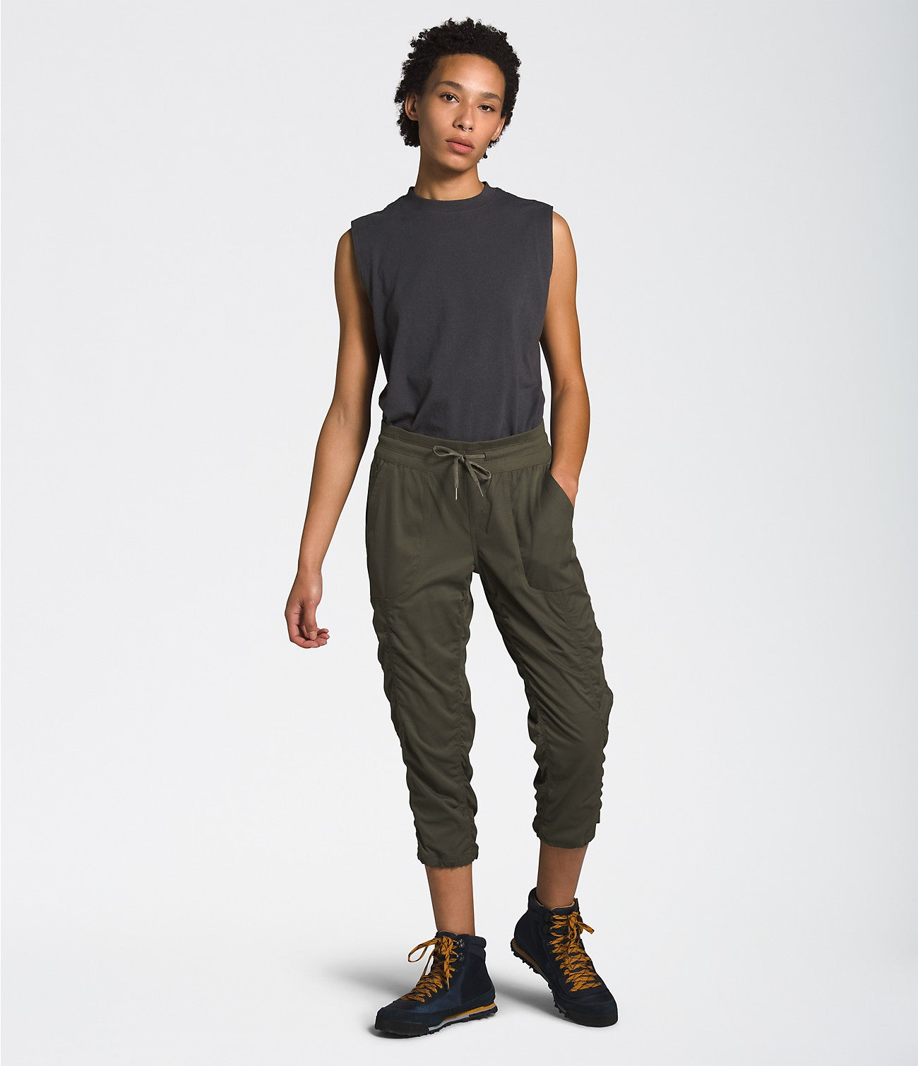 Women's Aphrodite 2.0 Pant | New Taupe Green – Lively Athletics