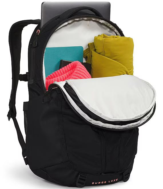 The North Face Women's Surge Luxe Backpack, TNF Black