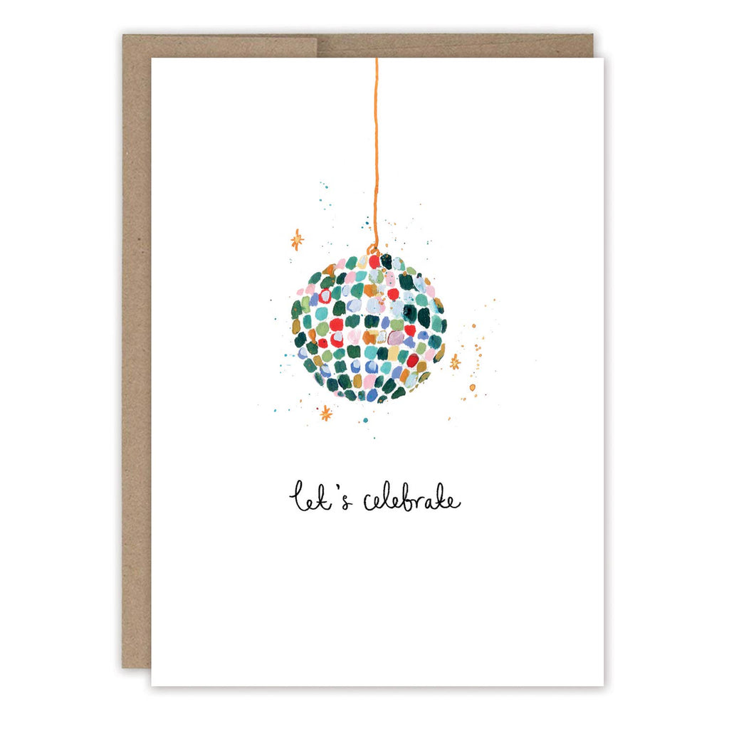 Disco Ball Birthday Card