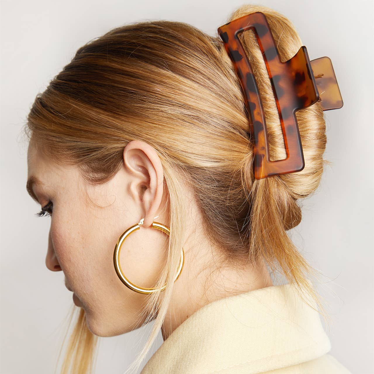 Assorted Claw Clips |Rectangle Open Shape