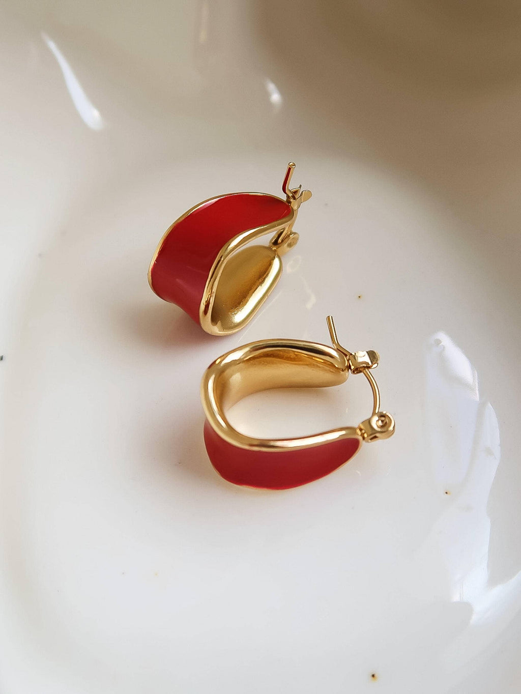 Classic Color Hoop Earring
