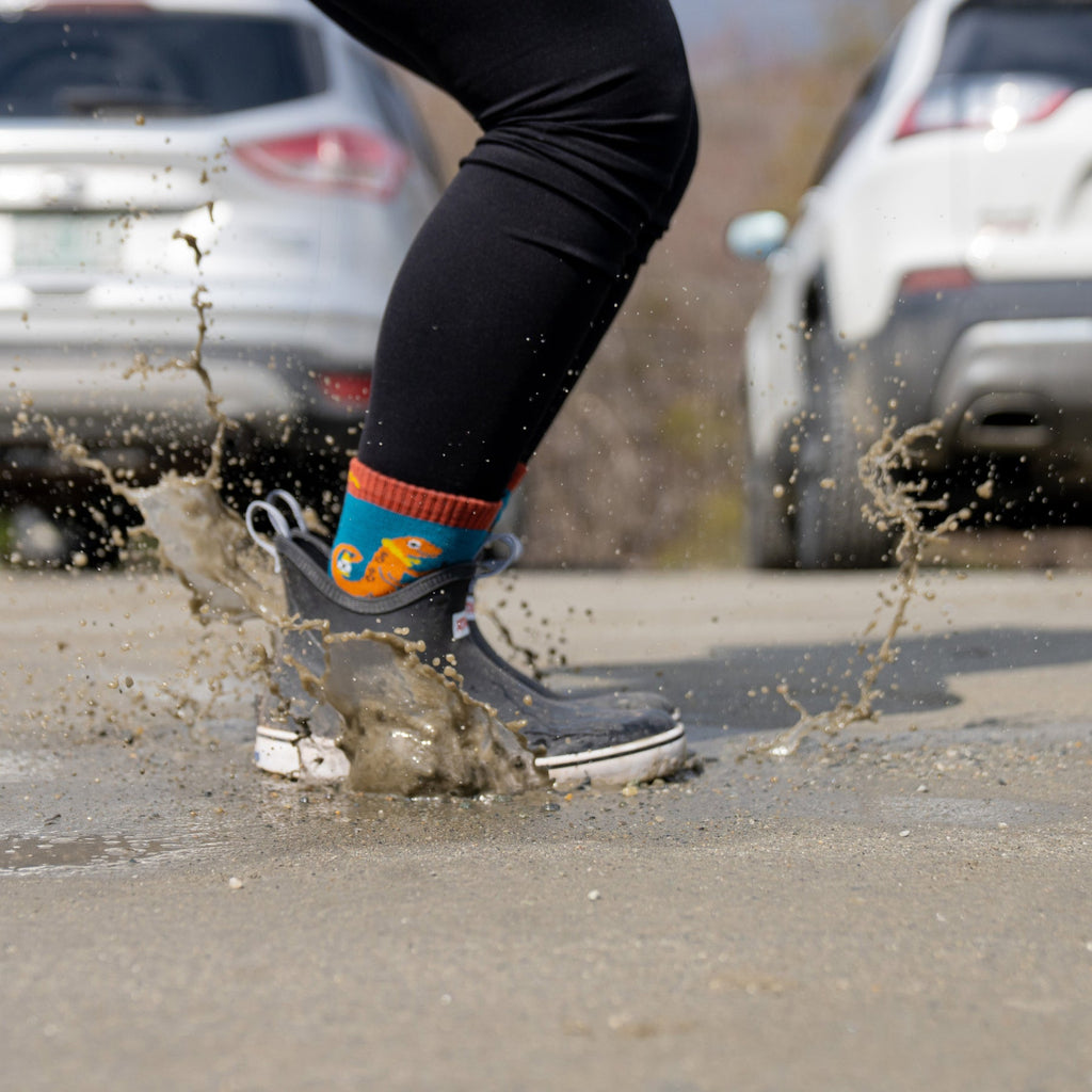 Kids' Sal Micro Crew | Lava