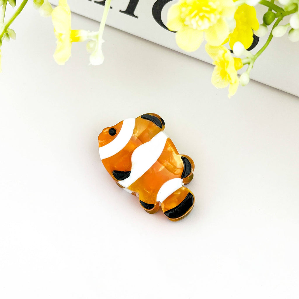 TheDivaSoap - Ocean Fish Mini Claw Clip, Whale Hair Clip