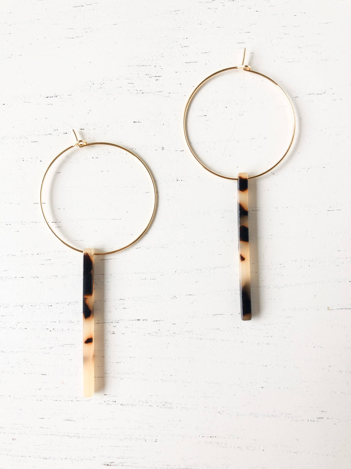 Light Tortoise Earrings