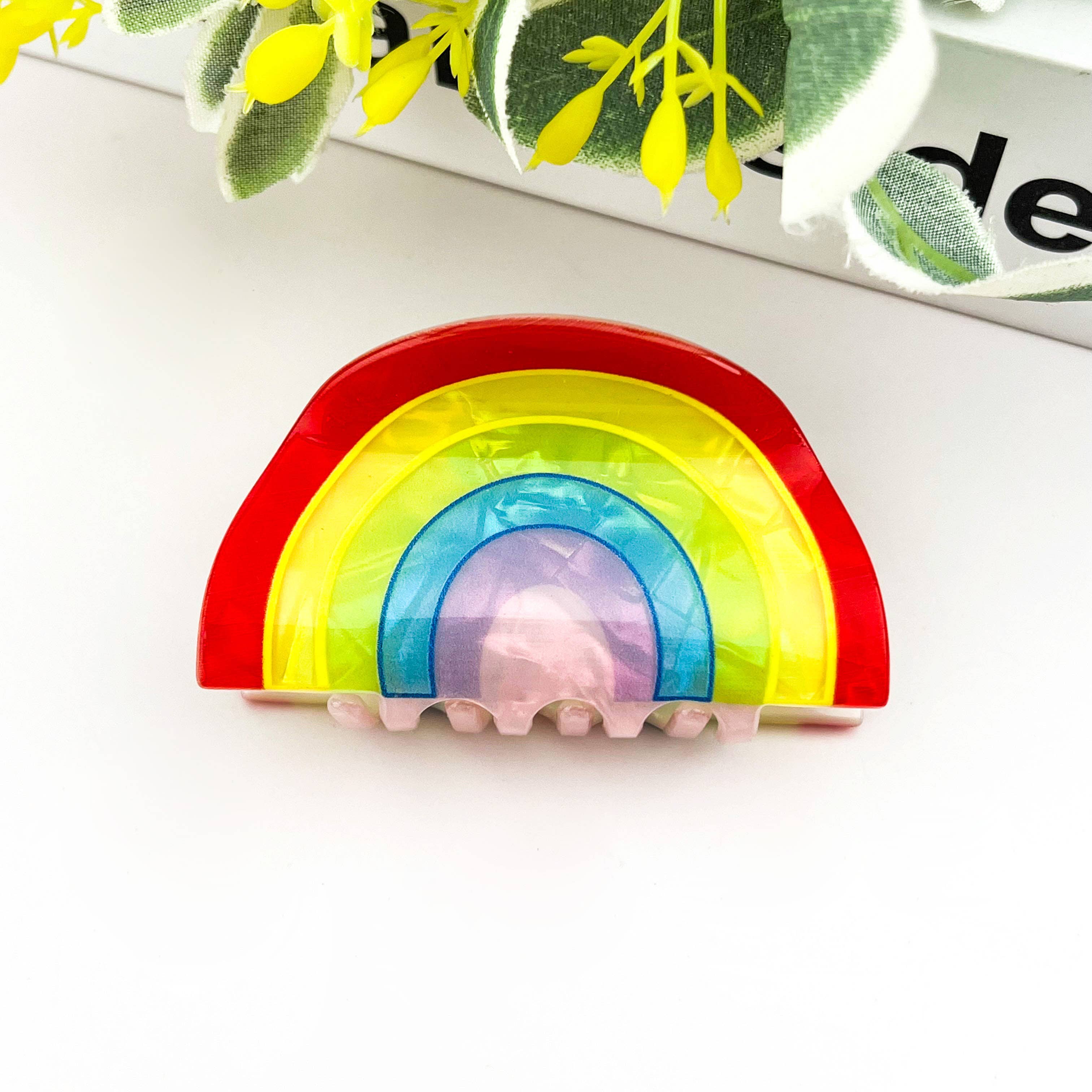 TheDivaSoap - Rainbow Claw Hair Clip