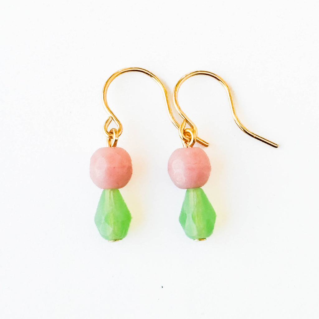 Small Color Drop Earrings