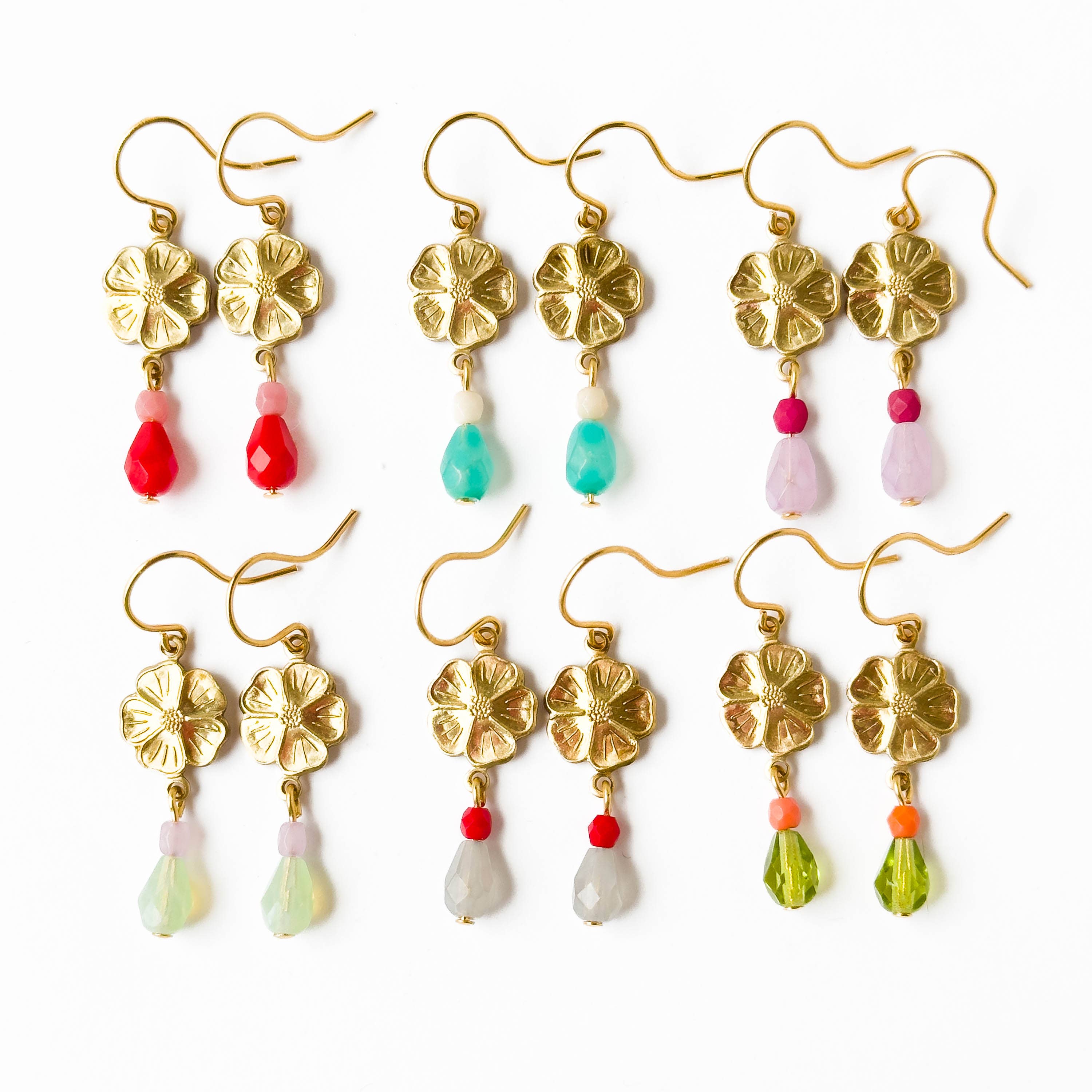 Small Flower Earrings