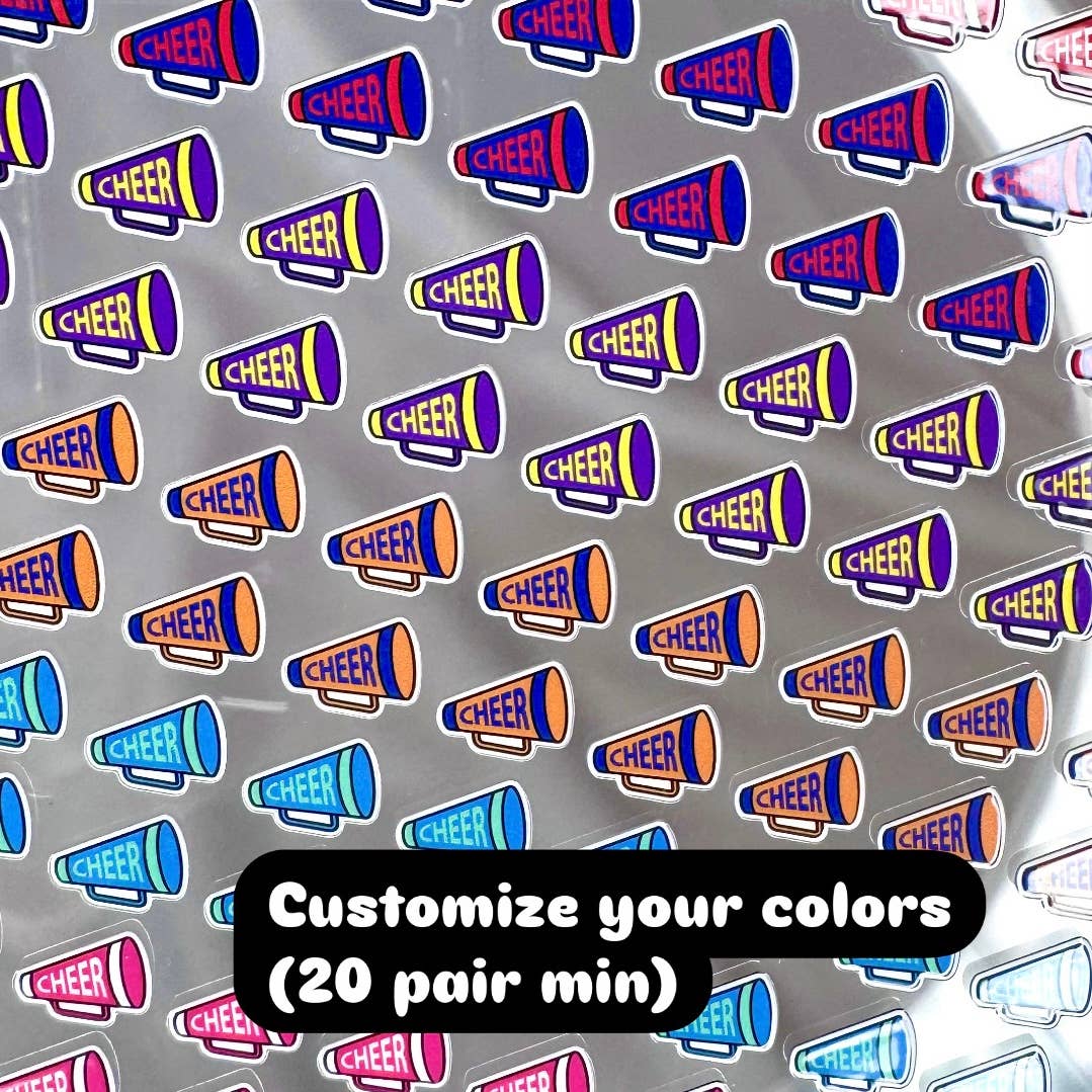 Cheer Megaphone Earrings