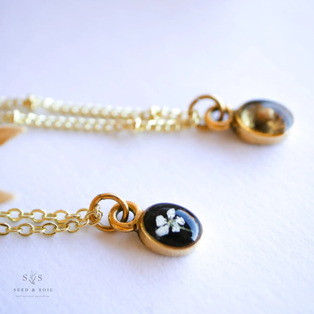 Tiny Oval Necklace