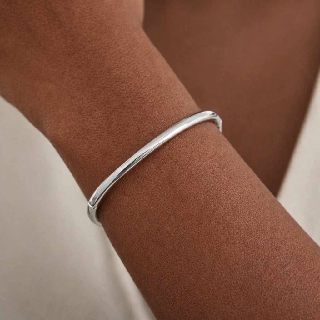 Admiral Row Jewelry - Silver Statement Bangle