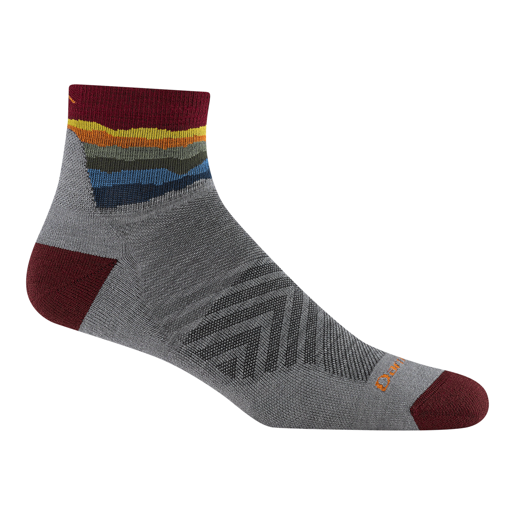Run Ultra-Light Cushion Qtr | Gray