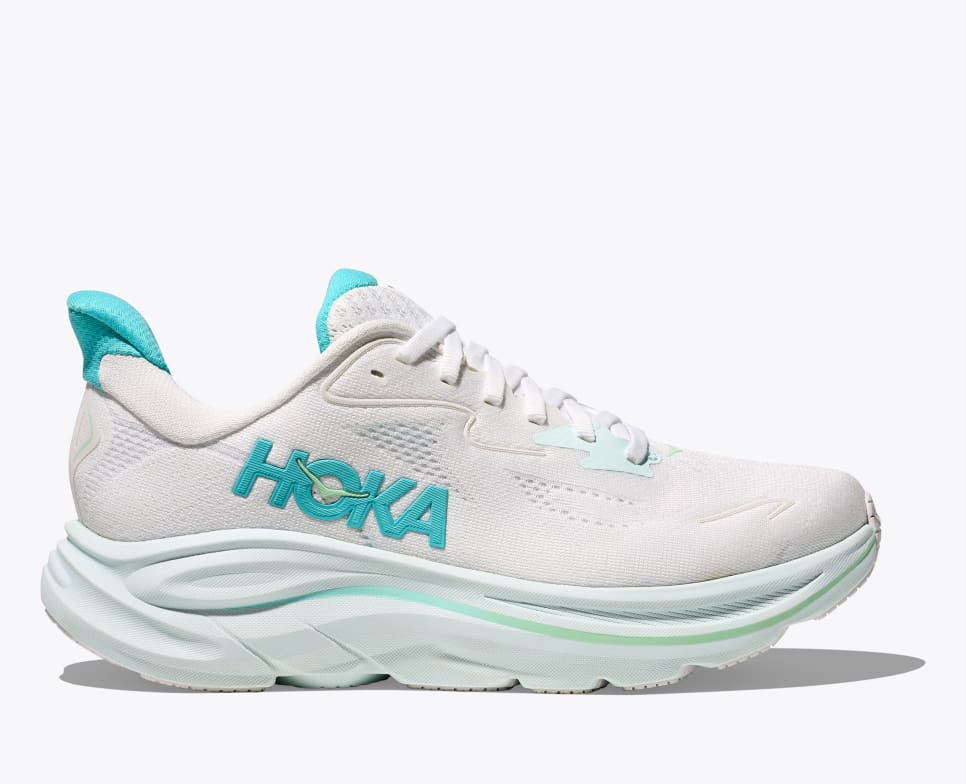 Women's Clifton 10 | White/Cielo Blue