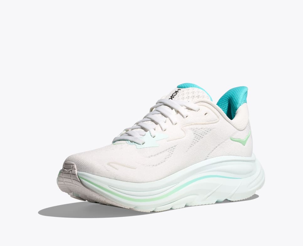 Women's Clifton 10 | White/Cielo Blue