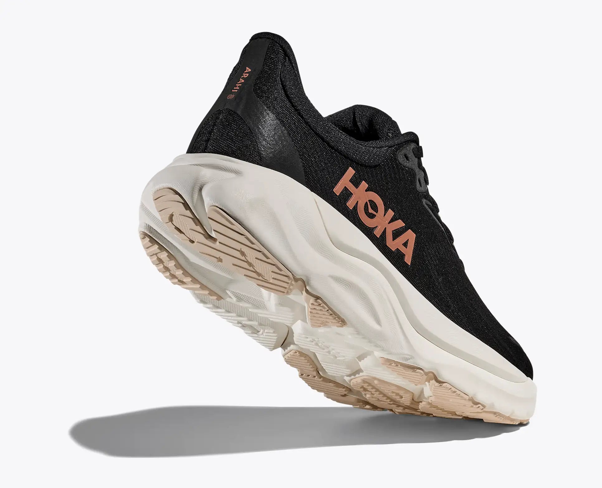 Women's Arahi 8  | Black/Rose Gold