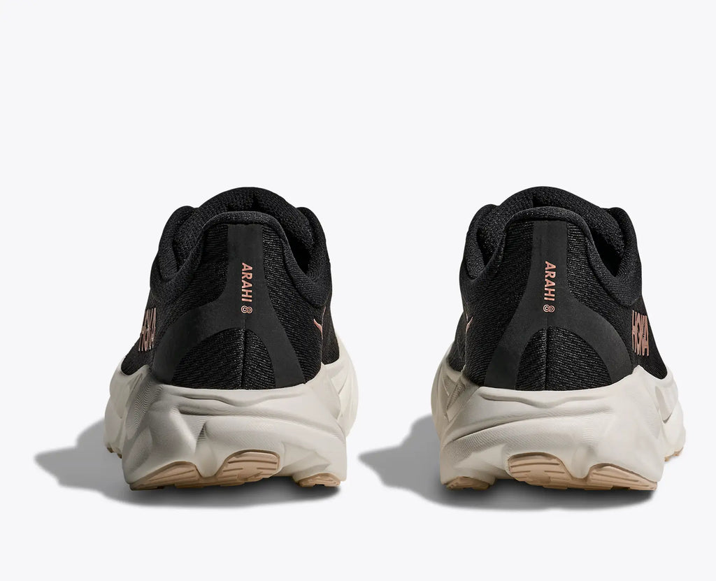 Women's Arahi 8  | Black/Rose Gold