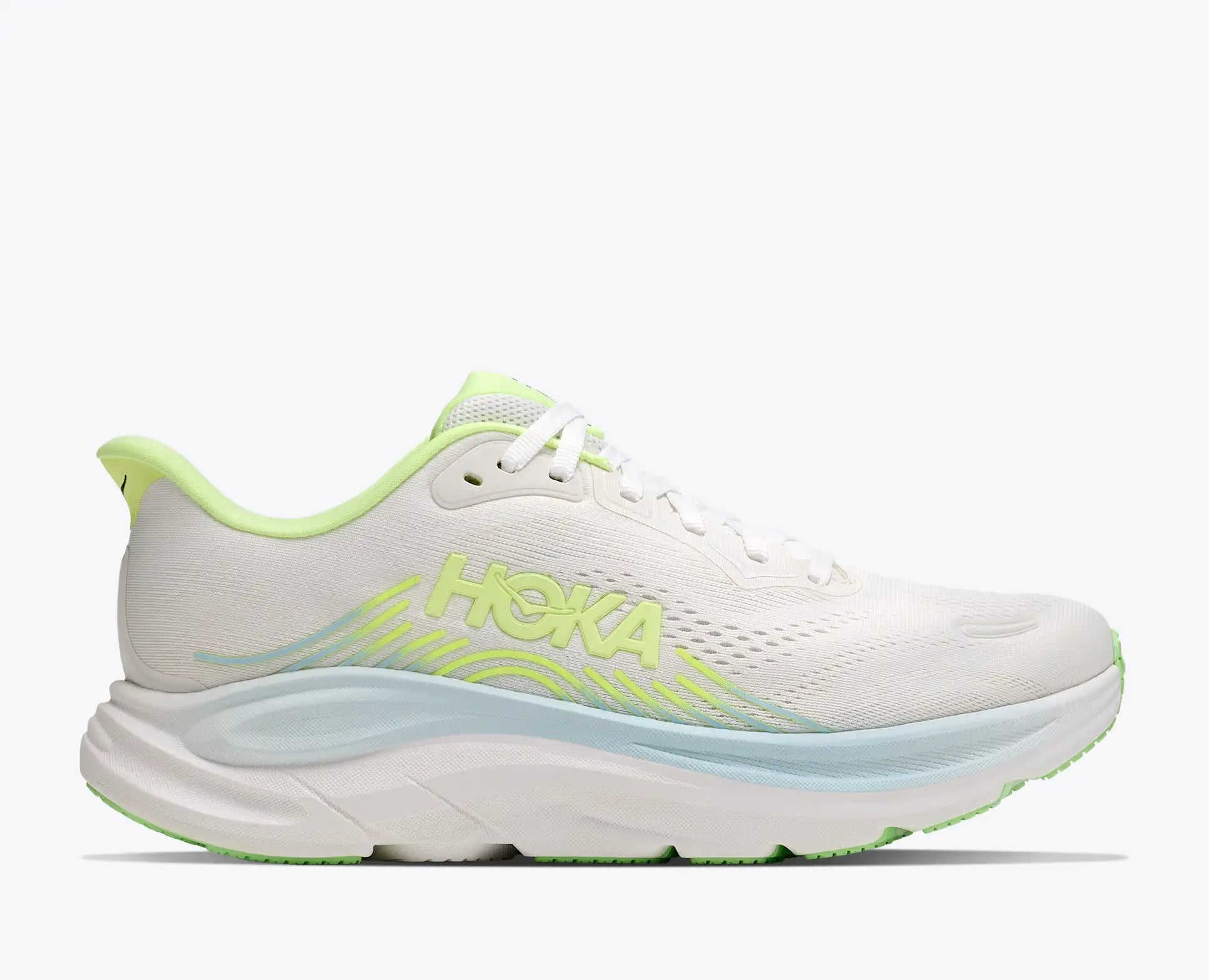 Women's Clifton 11 | Frost / Neon Yuzu