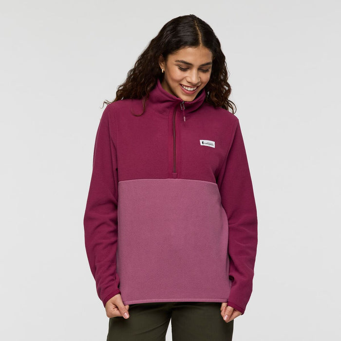 Women's Amado Fleece Pullover | Jam/Fig