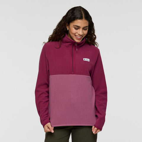 Women's Amado Fleece Pullover | Jam/Fig
