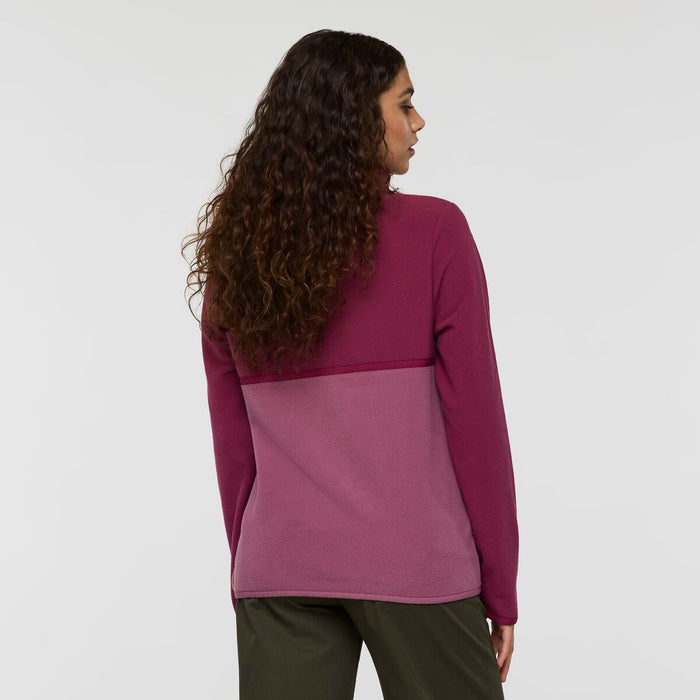 Women's Amado Fleece Pullover | Jam/Fig