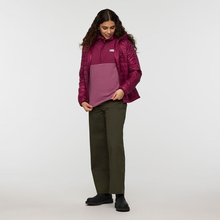 Women's Amado Fleece Pullover | Jam/Fig