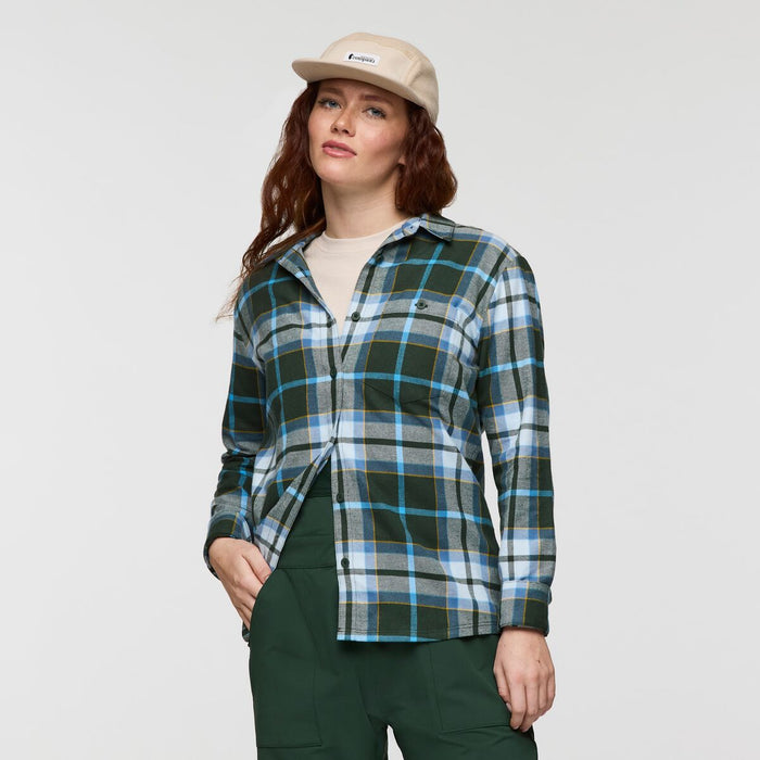 Women's Quedo Flannel Shirt | Cargo Plaid