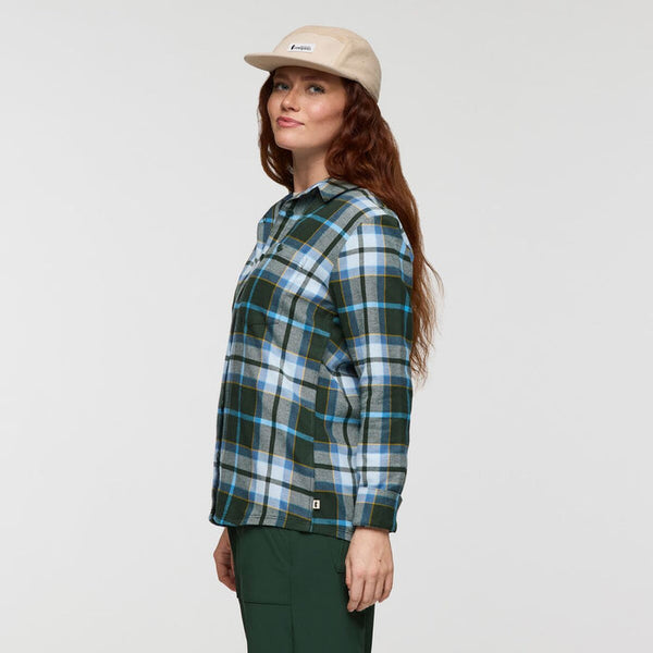 Women's Quedo Flannel Shirt | Cargo Plaid