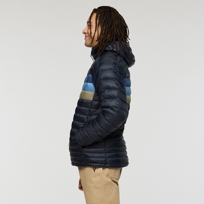 Men's Fuego Hooded Jacket | Carbon Stripes