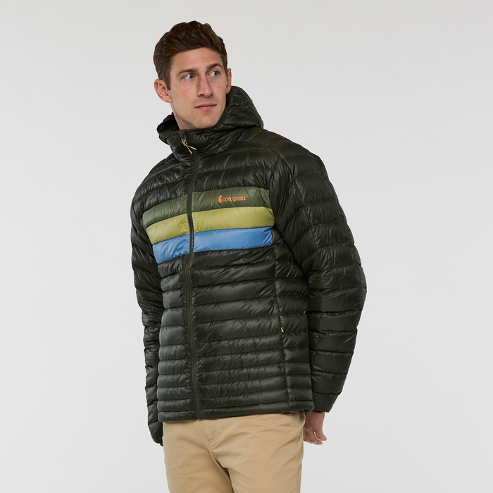 Men's Fuego Hooded Jacket | Wood Stripes