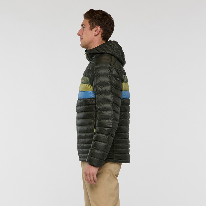 Men's Fuego Hooded Jacket | Wood Stripes