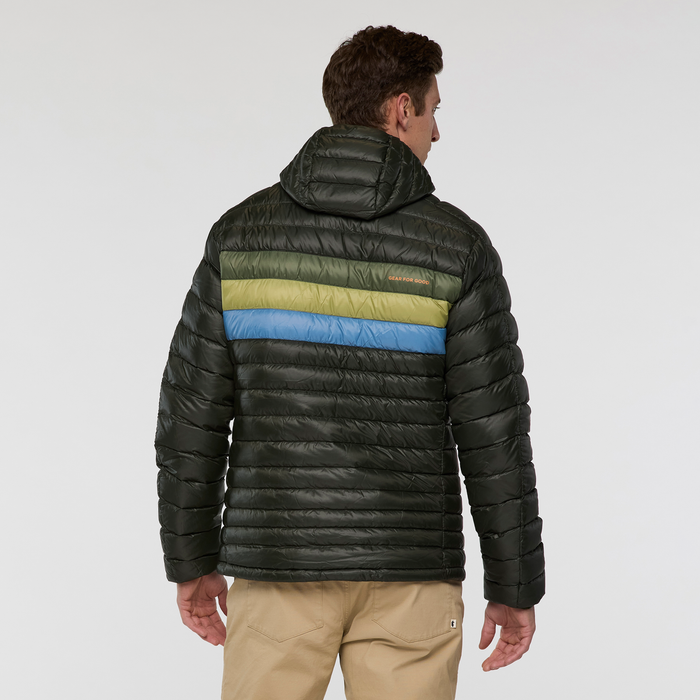 Men's Fuego Hooded Jacket | Wood Stripes