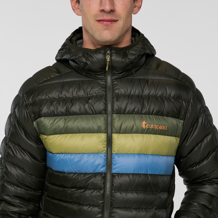 Men's Fuego Hooded Jacket | Wood Stripes