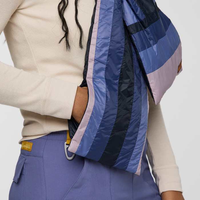 Fuego Down Scarf | Carbon Stripes