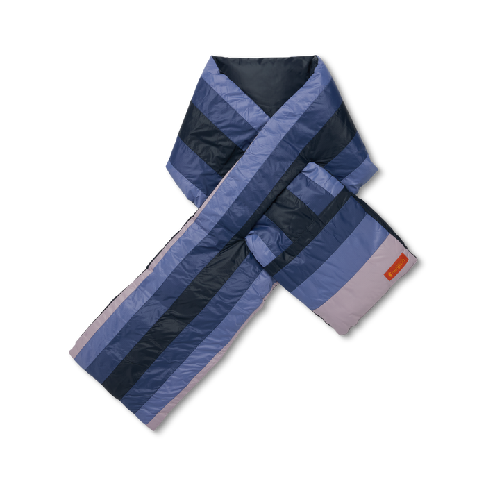 Fuego Down Scarf | Carbon Stripes