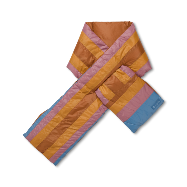 Fuego Down Scarf | Sienna Stripes