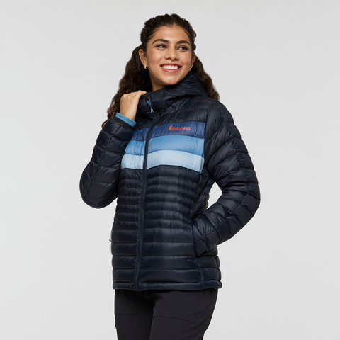 Women's Fuego Hooded Jacket | Carbon Stripes