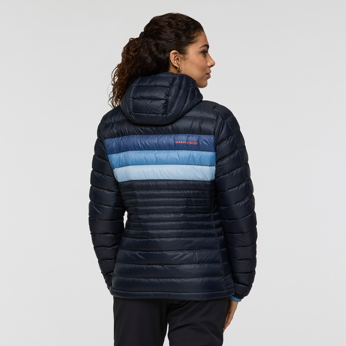 Women's Fuego Hooded Jacket | Carbon Stripes