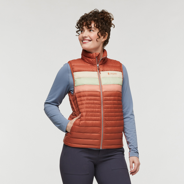 Women's Fuego Down Vest | Faded Brick