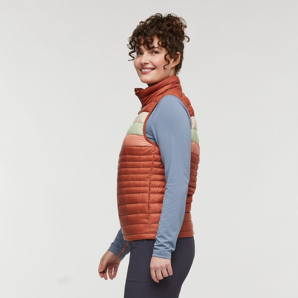 Women's Fuego Down Vest | Faded Brick