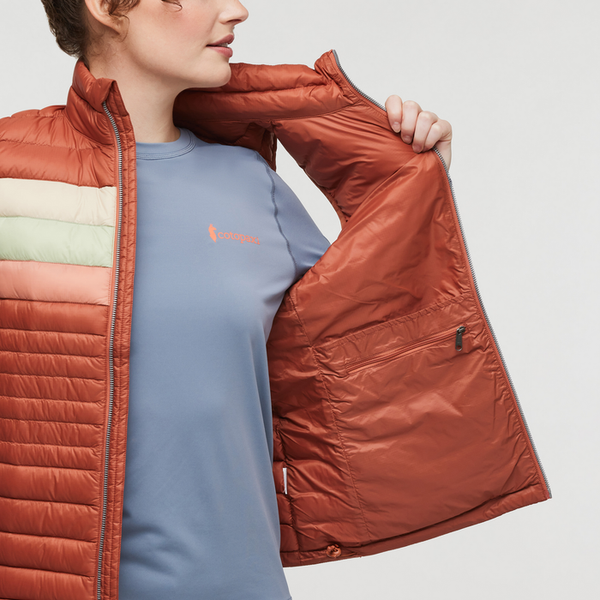 Women's Fuego Down Vest | Faded Brick