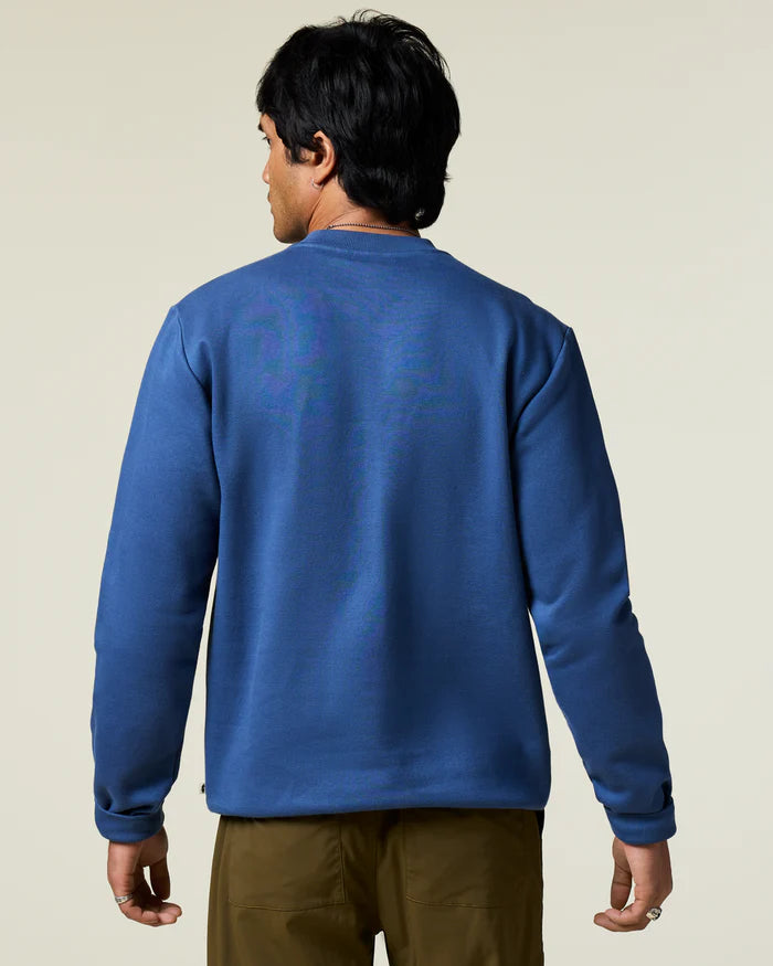 Men's Lava Llama Crew  | Deep Sea