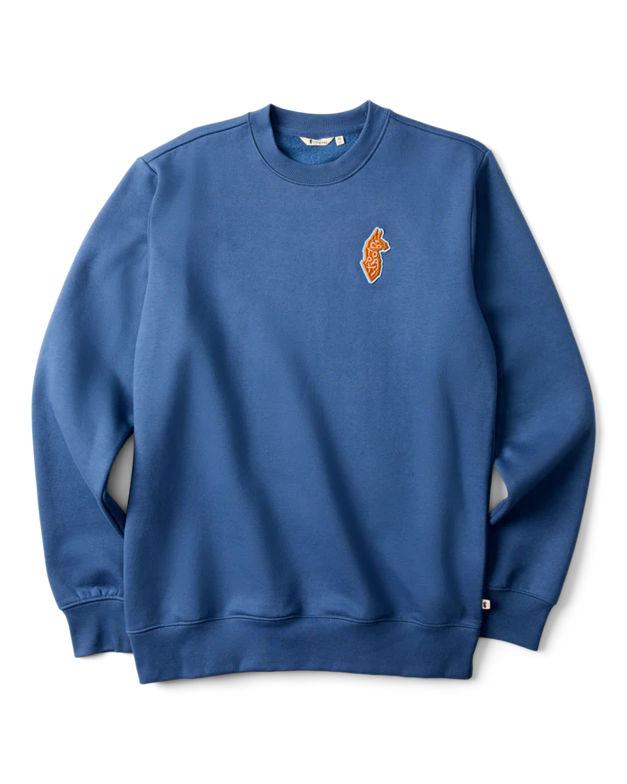 Men's Lava Llama Crew  | Deep Sea