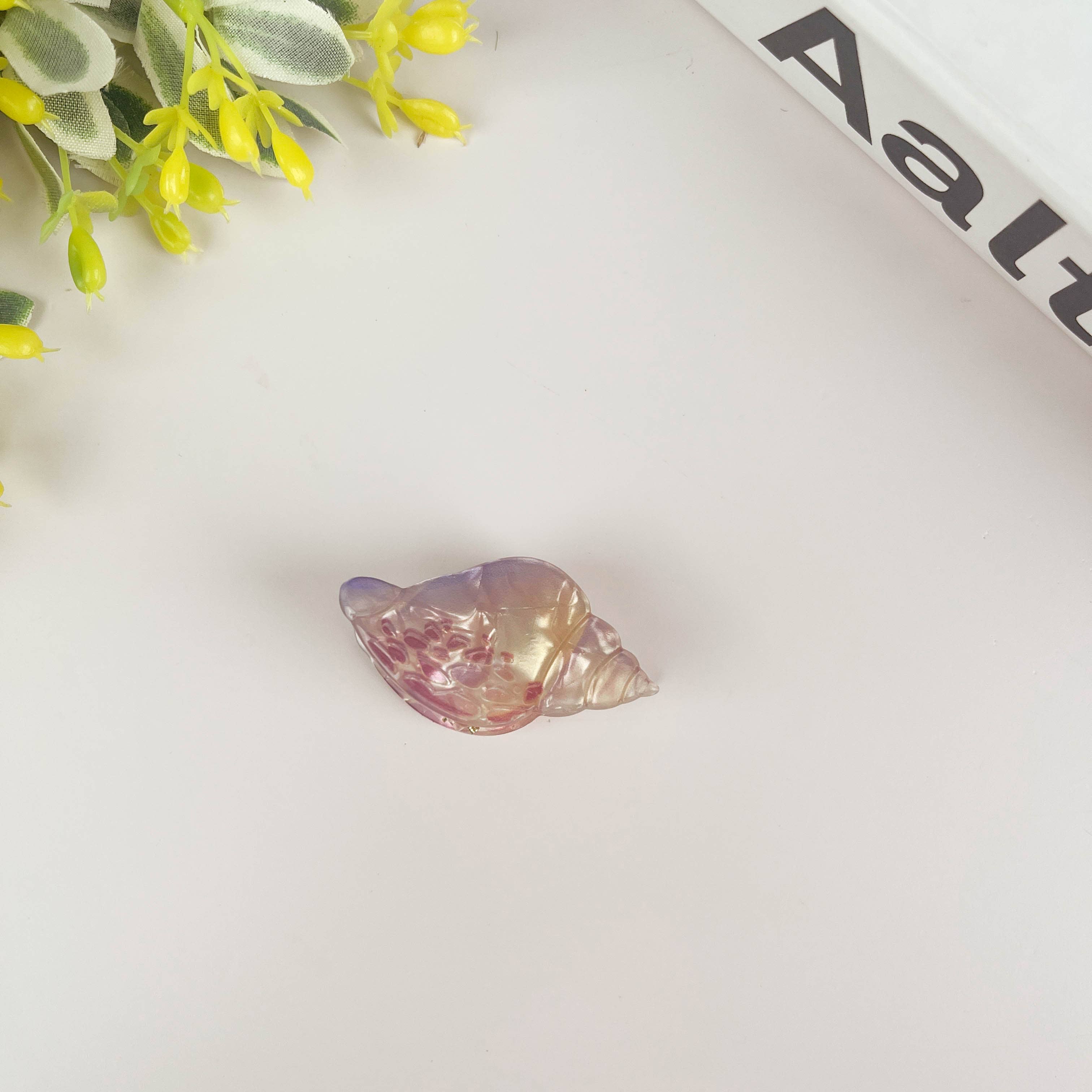 TheDivaSoap - Marine Animal Series Hair Clip, Acetate Mini Claw Clips