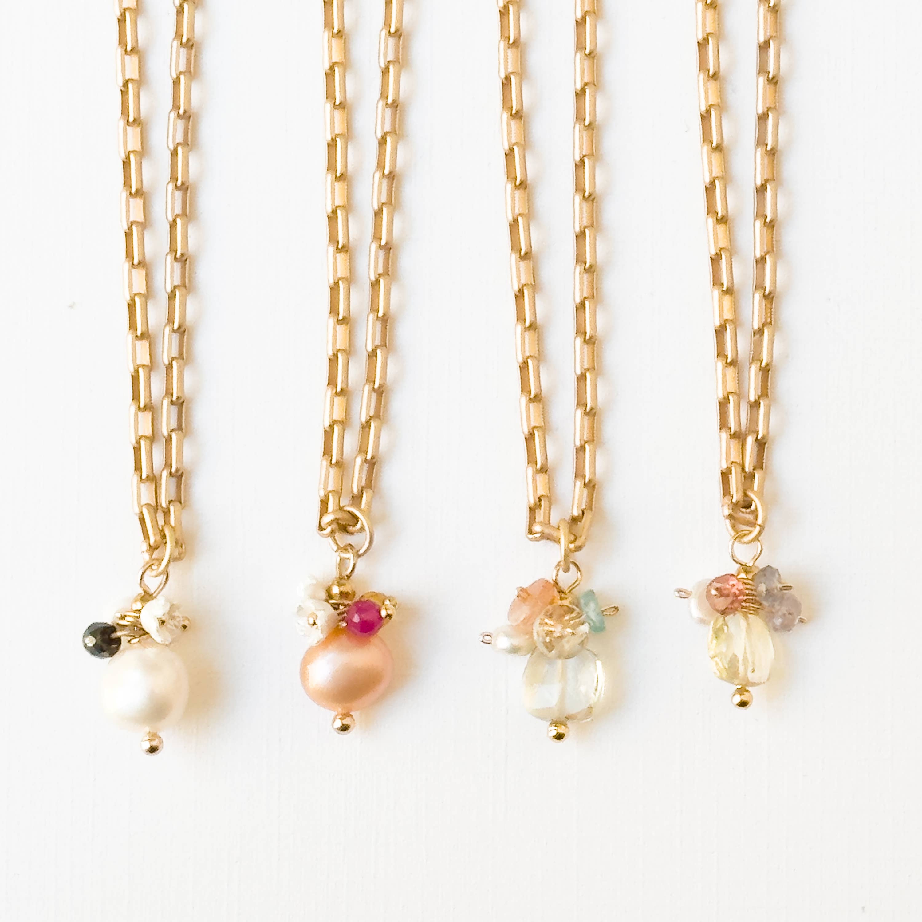 Gold Paperclip Chain Necklace