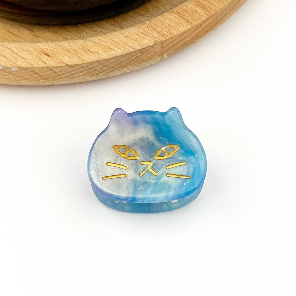 TheDivaSoap - Mini Acetate Cat Head Hair Claw Clip