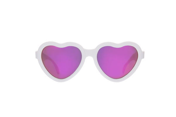 Polarized Heart Sunglasses: Ages 6+ | Pink