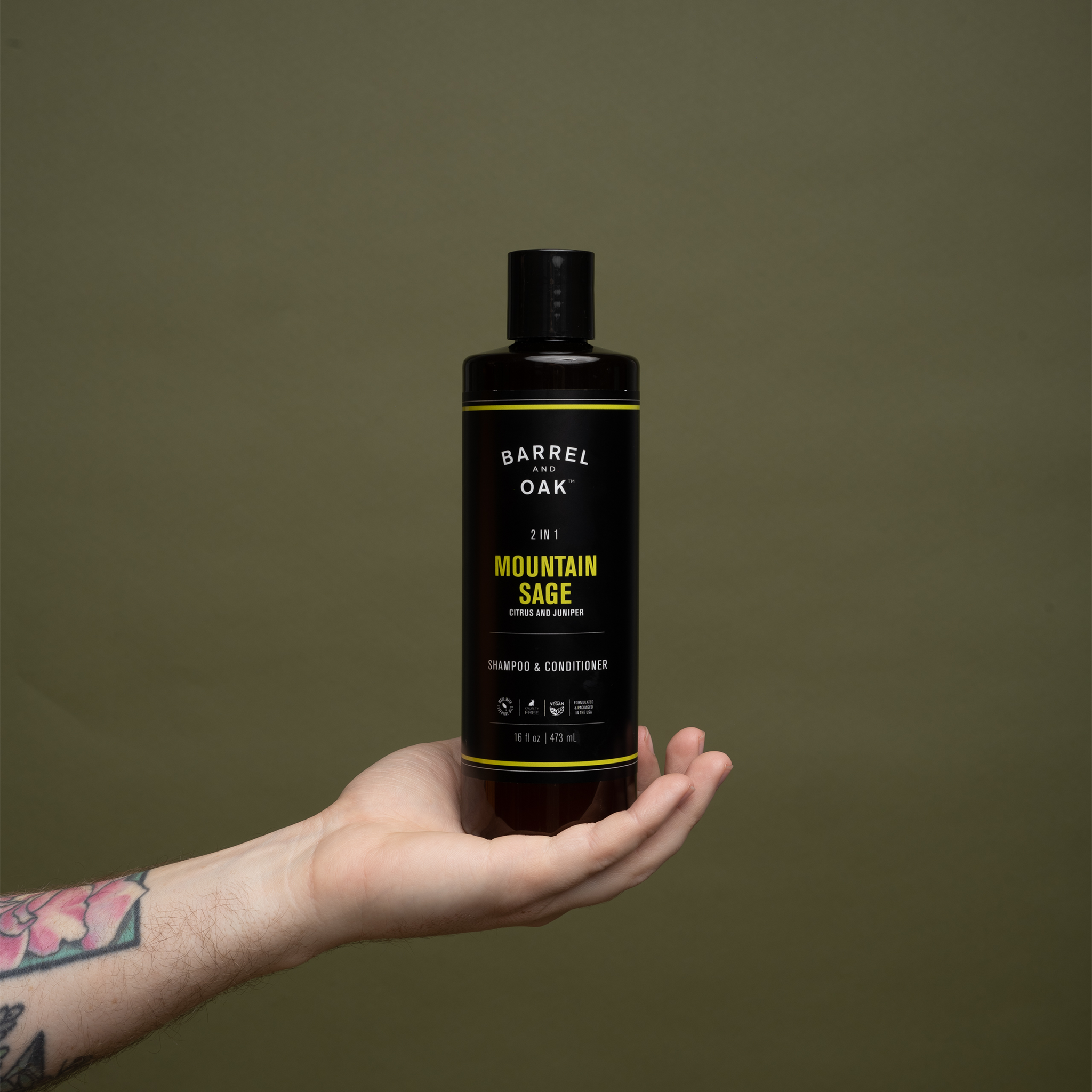 2-in-1 Shampoo and Conditioner |Mountain Sage 16 fl oz