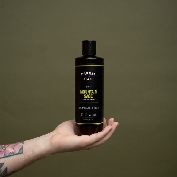 2-in-1 Shampoo and Conditioner |Mountain Sage 16 fl oz