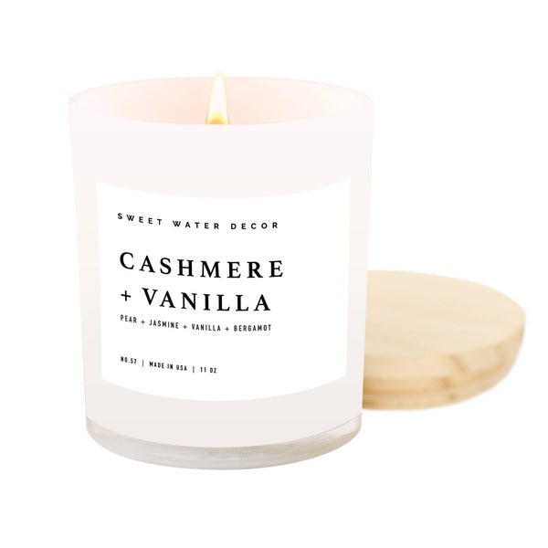 Cashmere and Vanilla Soy Candle