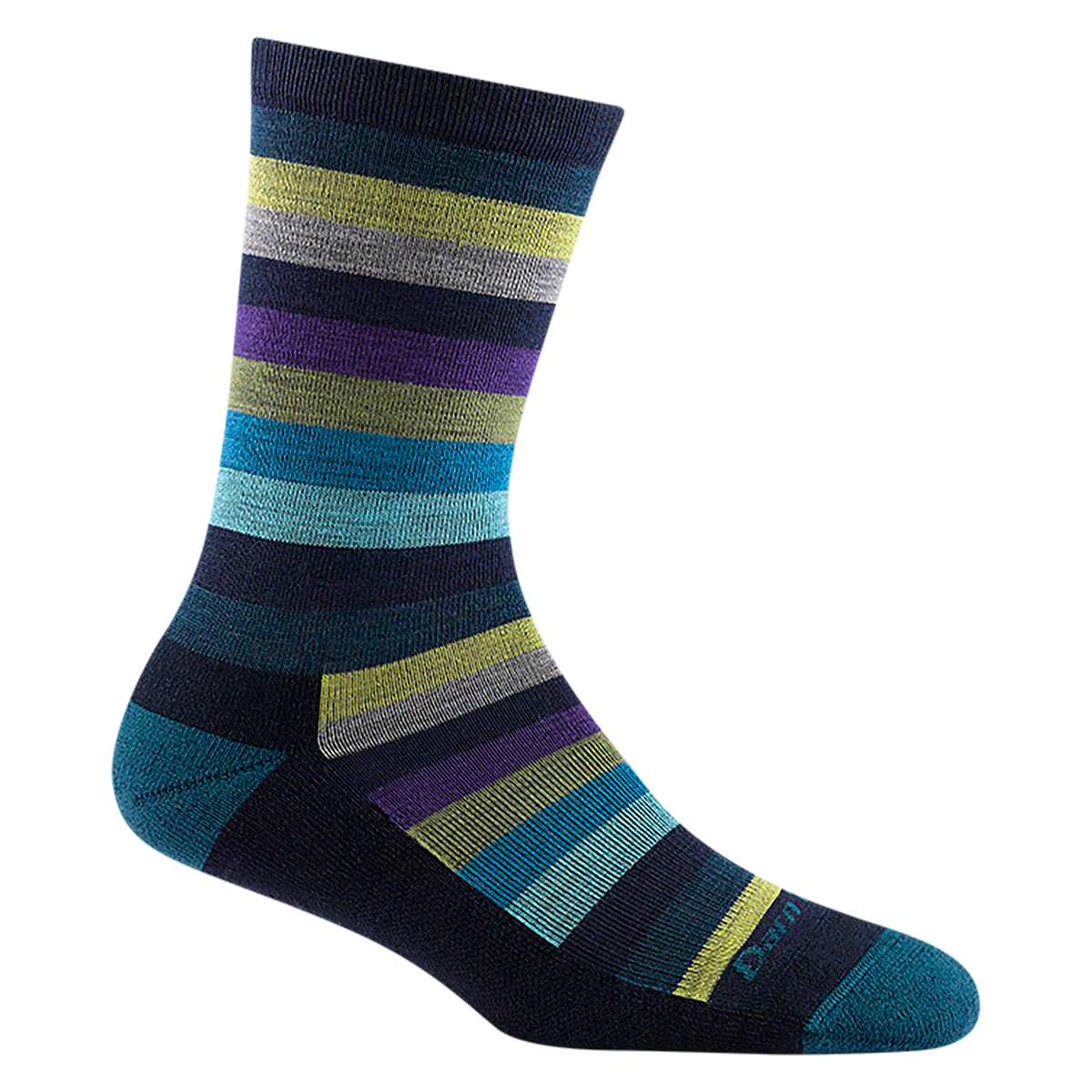 Women's Mystic Strip Crew  | Dark Teal